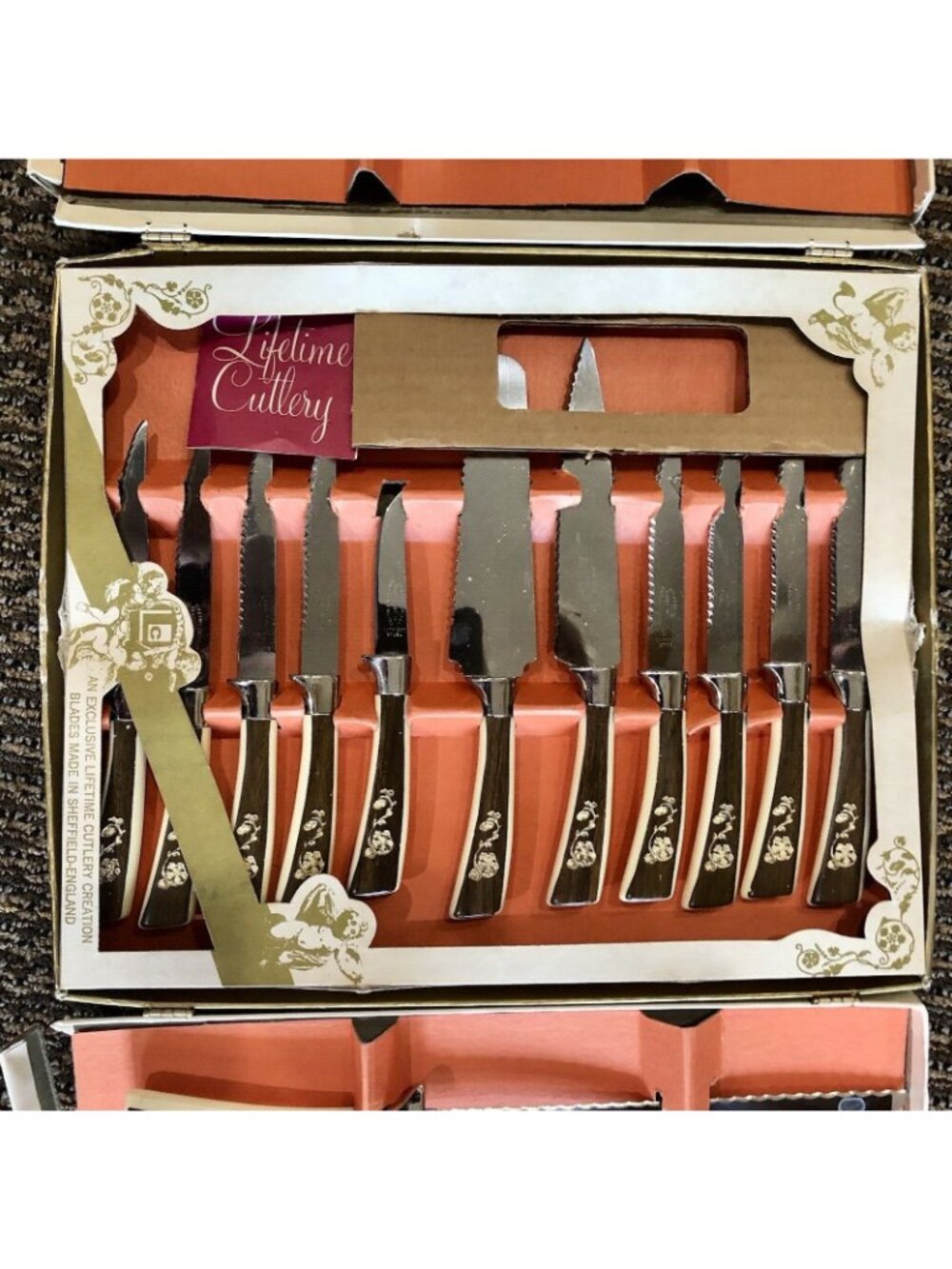 Vintage Prestige Creation 19 Pc Table Service Set w/ Original Box Sheffield UK - Picture 4 of 16